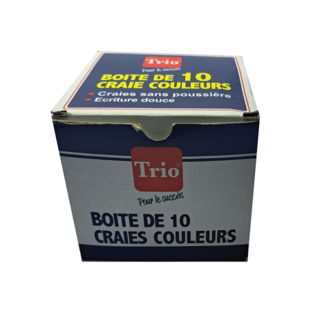 boites de craies trio