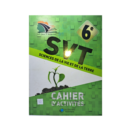 Cahier d'activités sciences de la vie et de la terre 6ème