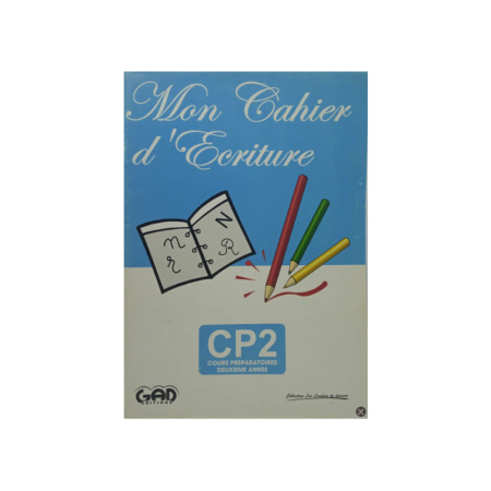 Livre mon cahier d'écriture CP2
