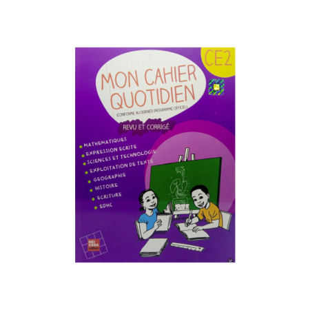 Mon Cahier Quotidien CE2
