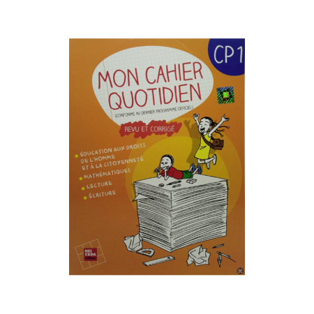 Livre mon cahier quotidien CP1
